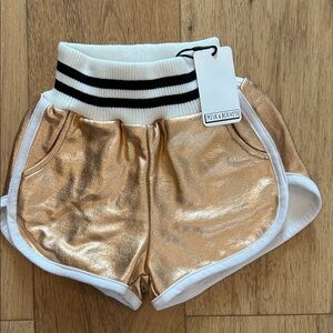 Gold Girls Boxing Shorts